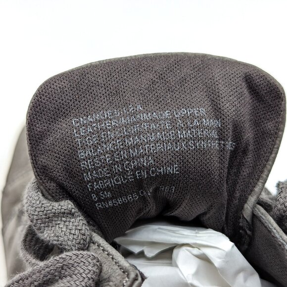 Caslon Women Andes Grey Granite Leather Walking lace-up sneaker size 8.5 - Picture 8 of 12